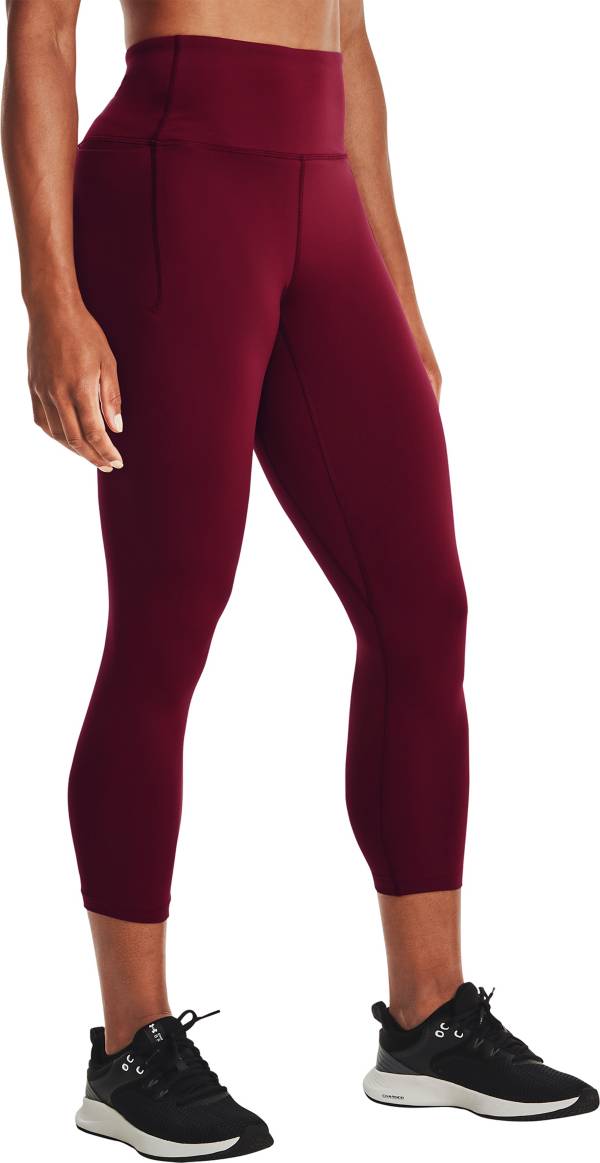 Under Armour Women's Meridian Crop No-Slip Leggings