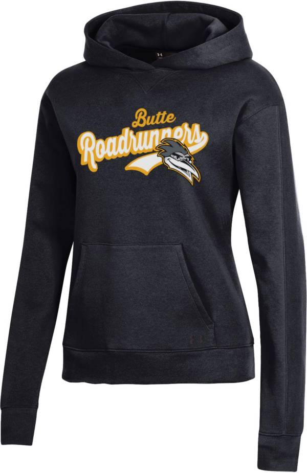 Under Armour Women's Butte College Roadrunners All Day Pullover Black Hoodie