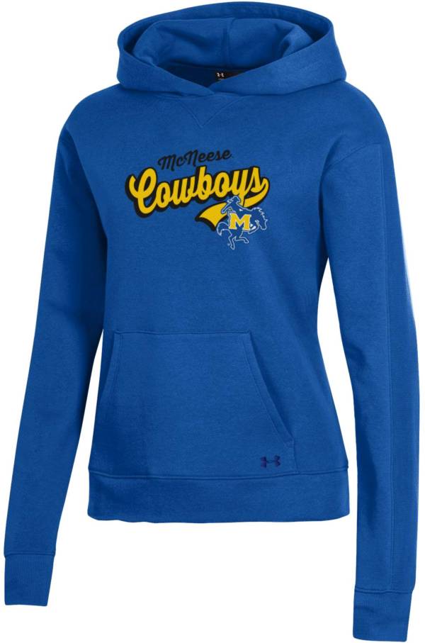 Under Armour Women's McNeese State Cowboys Royal Blue All Day Pullover Hoodie