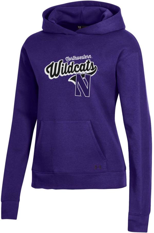 Under Armour Women's Northwestern Wildcats Purple All Day Hoodie