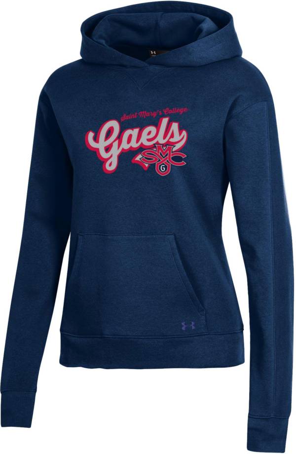 Under Armour Women's St. Mary's Gaels Navy All Day Pullover Hoodie