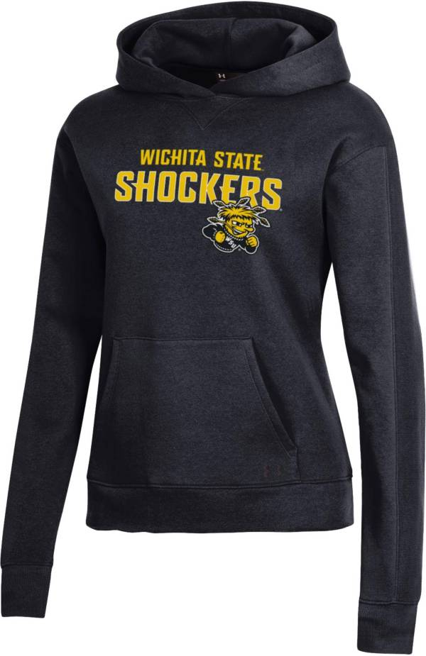 Under Armour Women's Wichita State Shockers All Day Pullover Black Hoodie