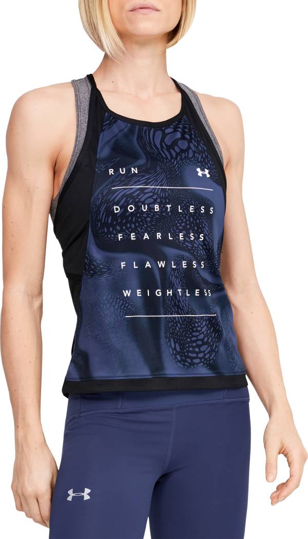 Under Armour Women's Qualifier Iso-Chill Weightless Tank Top