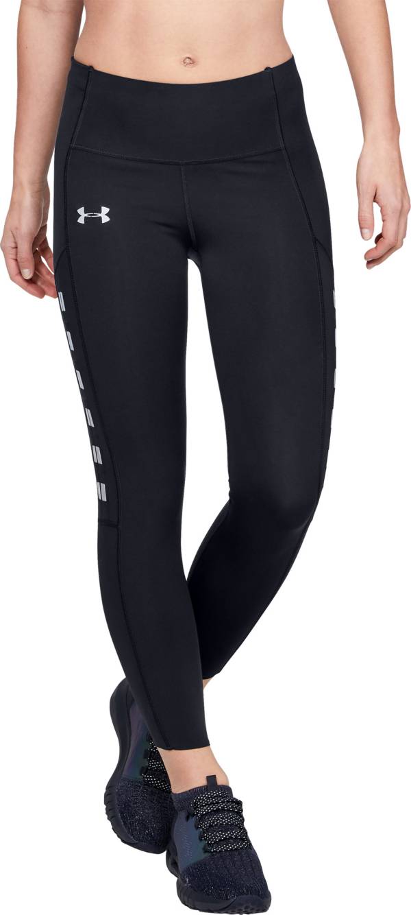 Under Armour Women's Qualifier Speedpocket Roadside Runway Capris Leggings