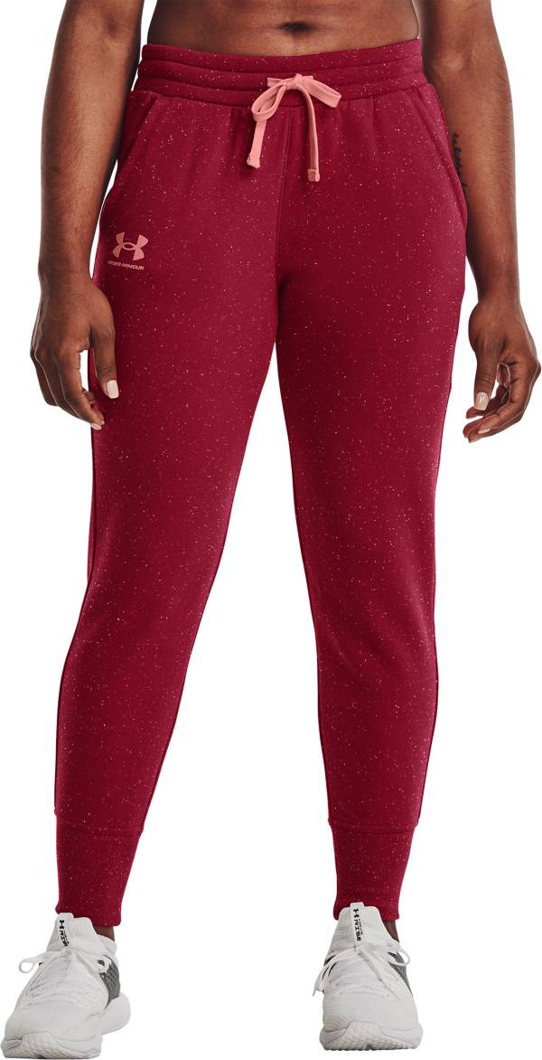 women's under armour rival fleece jogger pants