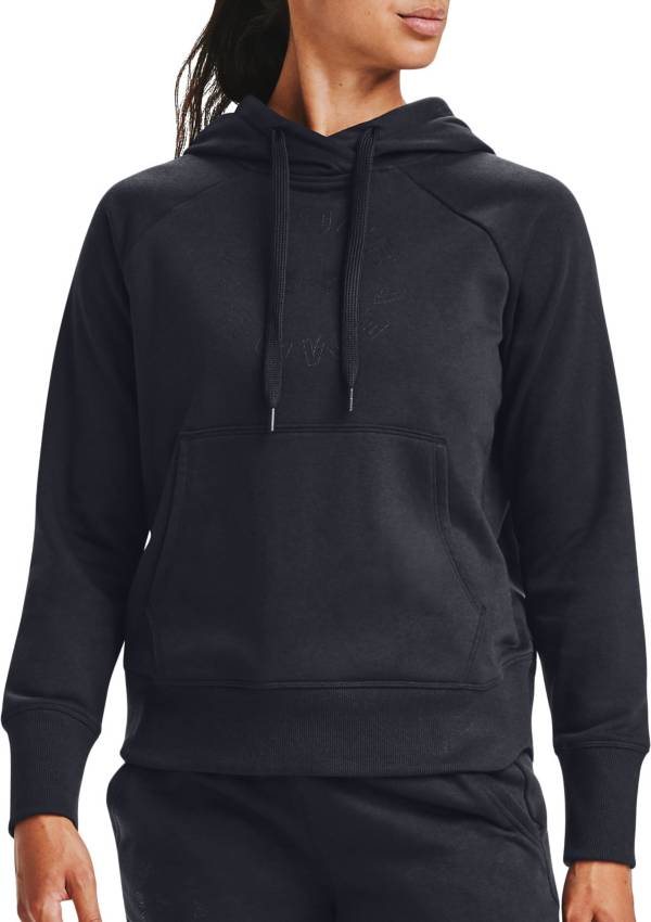 Under Armour Women's Rival Fleece Metallic Hoodie