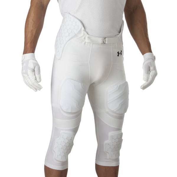 Under Armour Youth Football Girdle White, Youth Small