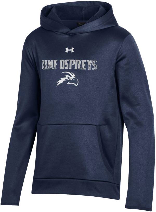 Under Armour Youth North Florida Ospreys Blue Pullover Hoodie