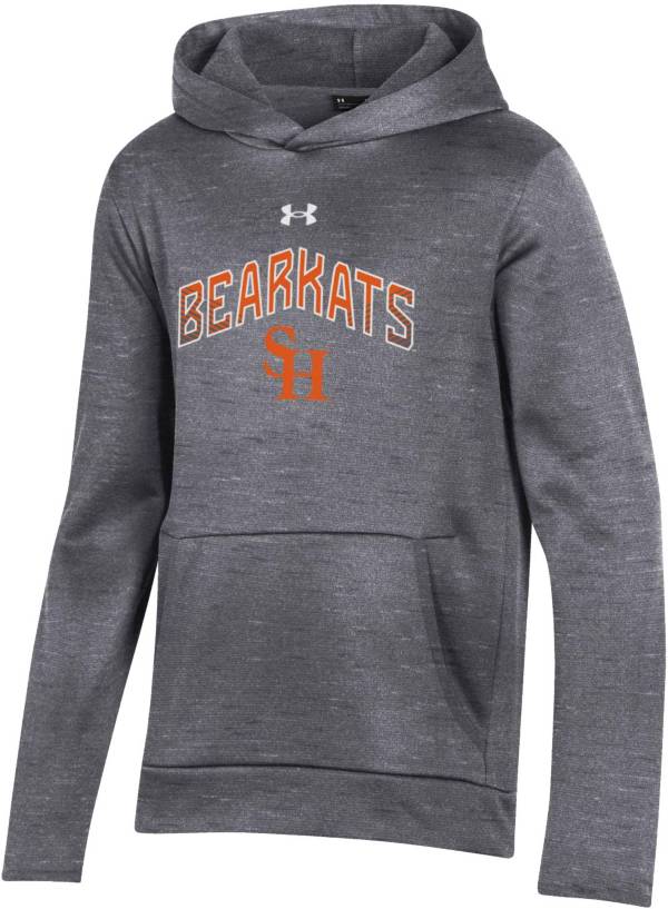 Under Armour Youth Sam Houston Bearkats Grey Pullover Hoodie