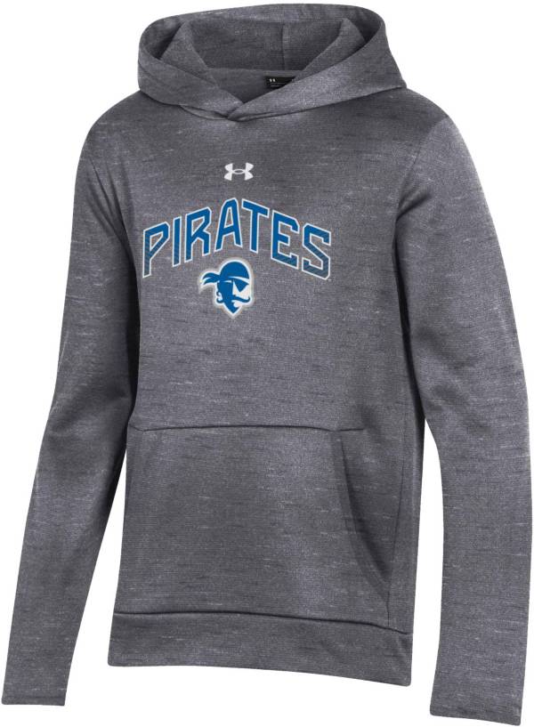 Under Armour Youth Seton Hall Seton Hall Pirates Grey Pullover Hoodie