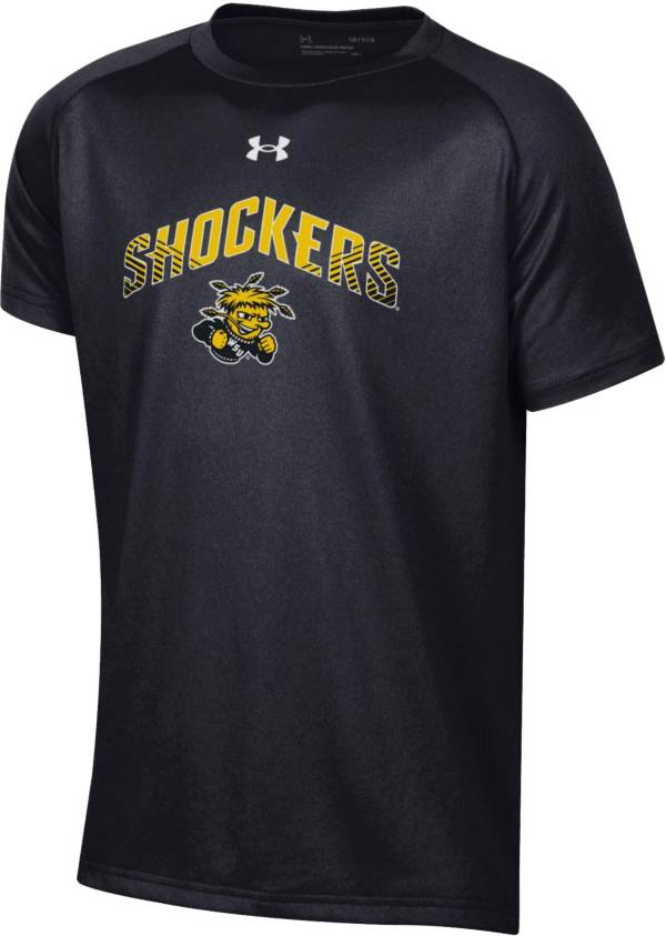 Under Armour Youth Wichita State Shockers Tech Performance Black T-Shirt