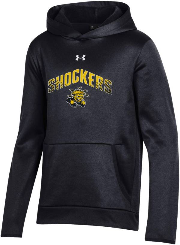 Under Armour Youth Wichita State Shockers Pullover Black Hoodie