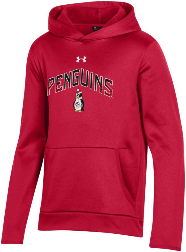 Under Armour Youth Youngstown State Penguins Red Pullover Hoodie