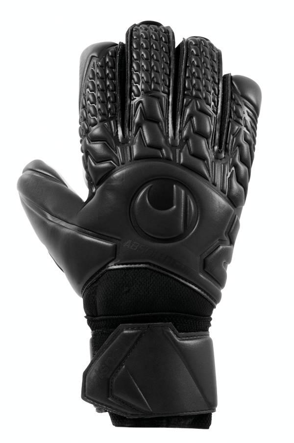 Details about   Uhlsport goalie gloves comfort absolutgrip 1011093 july 2019 01 black show original title 