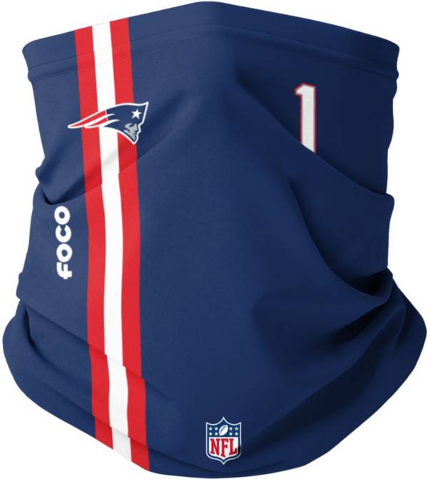 FOCO Adult New England Patriots On-Field Logo Neck Gaiter