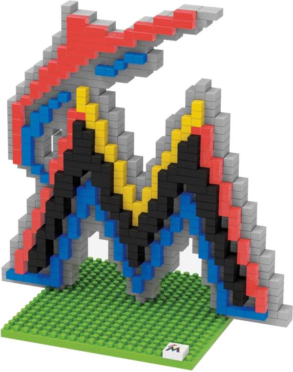 FOCO Miami Marlins BRXLZ 3D Puzzle