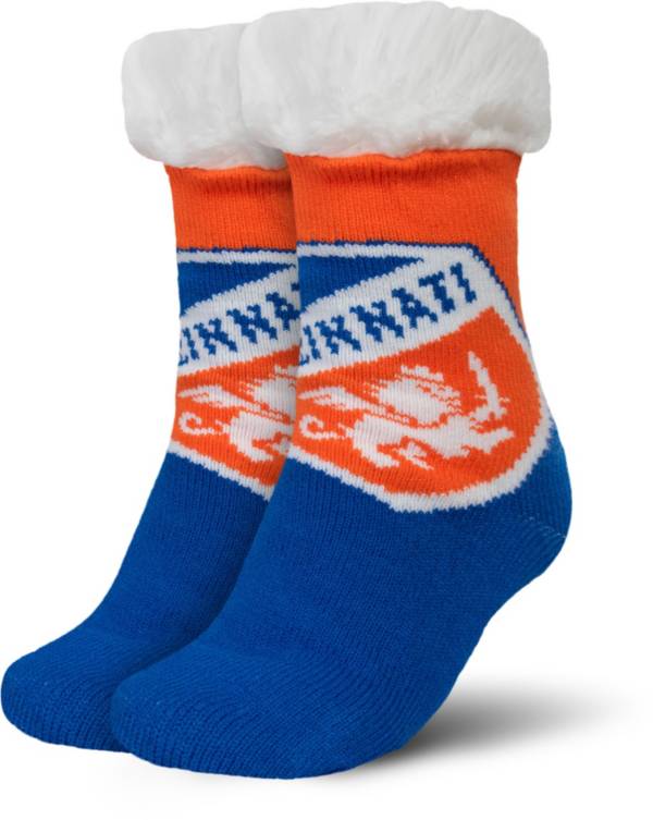 FOCO FC Cincinnati Cozy Footy Slippers