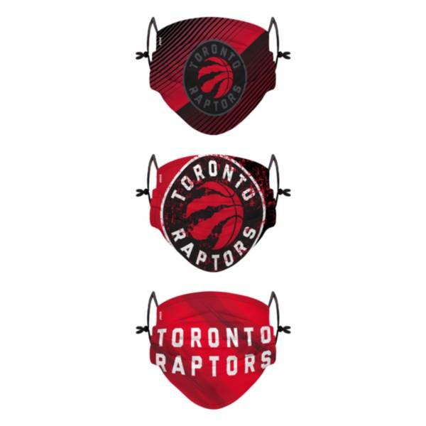 FOCO Youth Toronto Raptors 3-Pack Face Coverings