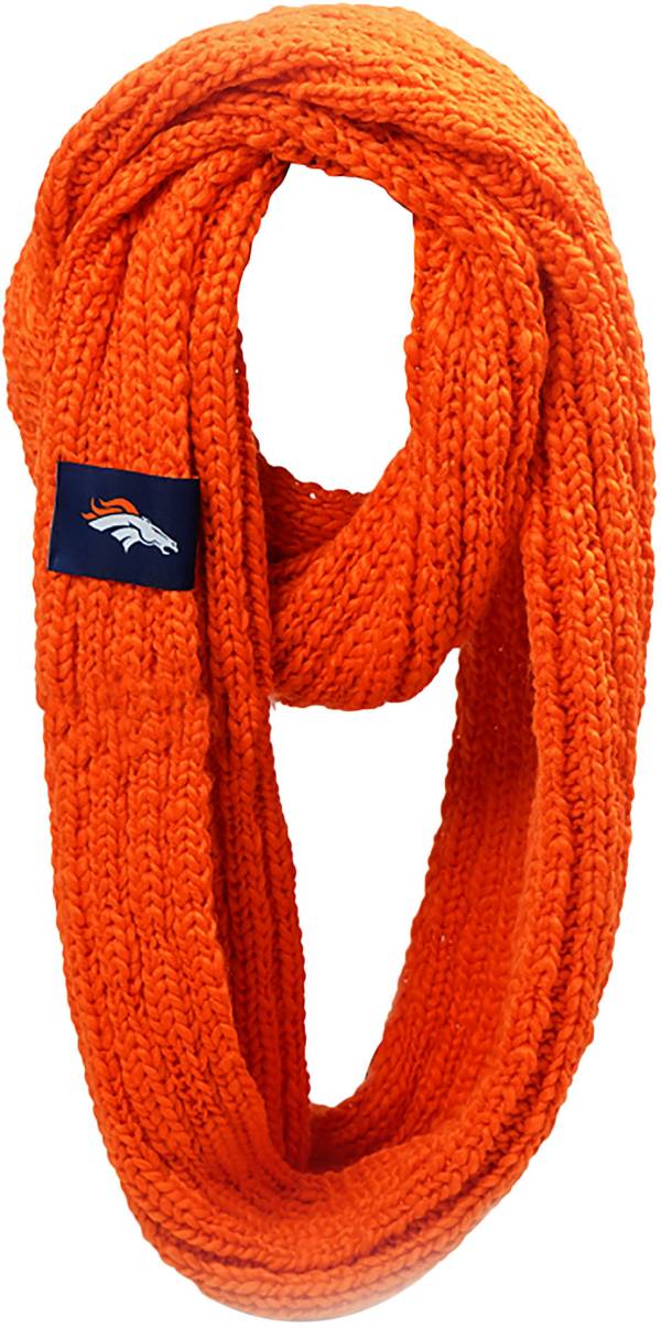 FOCO Denver Broncos Cable Knit Infinity Scarf