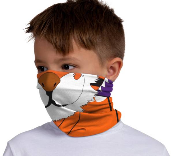 FOCO Youth Clemson Tigers Mascot Neck Gaiter