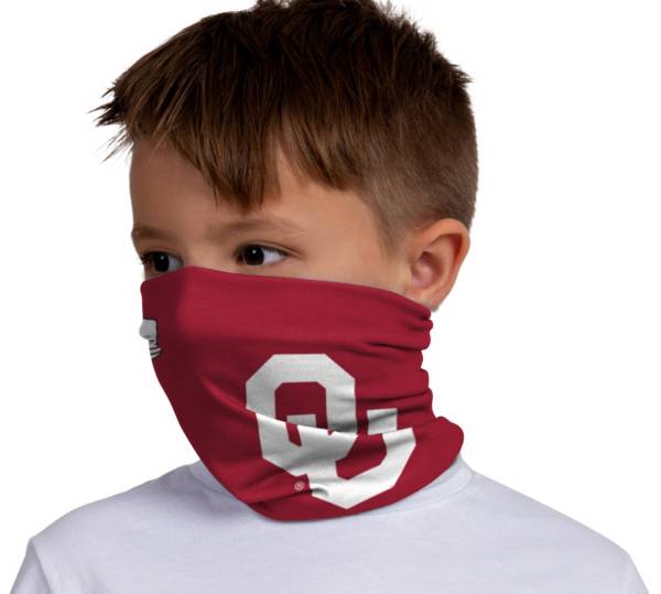 FOCO Youth Oklahoma Sooners Mascot Neck Gaiter