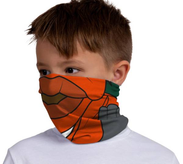 FOCO Youth Miami Hurricanes Mascot Neck Gaiter