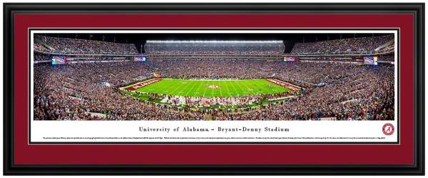 Blakeway Panoramas Alabama Crimson Tide Double Mat Deluxe Frame