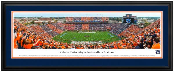 Blakeway Panoramas Auburn Tigers Double Mat Deluxe Frame