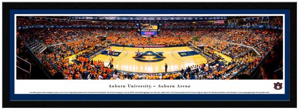 Blakeway Panoramas Auburn Tigers Single Mat Select Frame