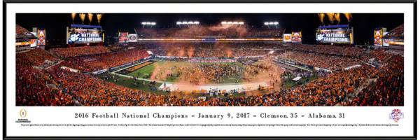 Blakeway Panoramas Clemson Tigers Standard Frame