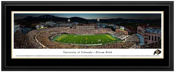Blakeway Panoramas Colorado Buffaloes Double Mat Deluxe Frame product image