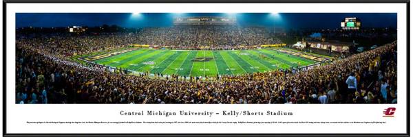 Blakeway Panoramas Central Michigan Chippewas Standard Frame