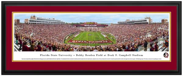 Blakeway Panoramas Florida State Seminoles Double Mat Deluxe Frame