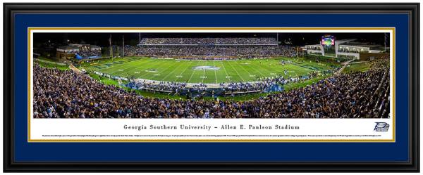 Blakeway Panoramas Georgia Southern Eagles Double Mat Deluxe Frame