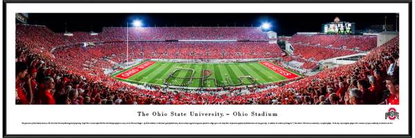 Blakeway Panoramas Ohio State Buckeyes Standard Frame