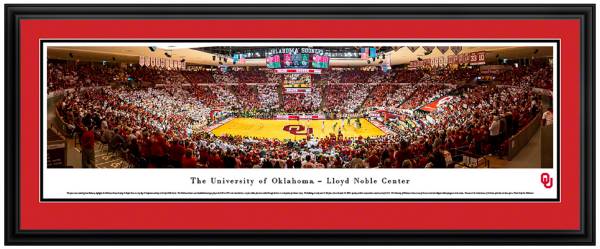 Blakeway Panoramas Oklahoma Sooners Double Mat Deluxe Frame product image