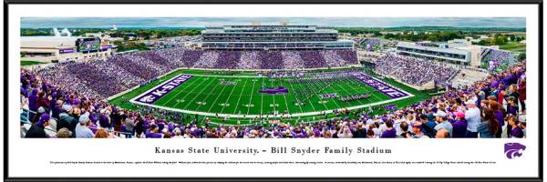 Blakeway Panoramas Kansas State Wildcats Standard Frame