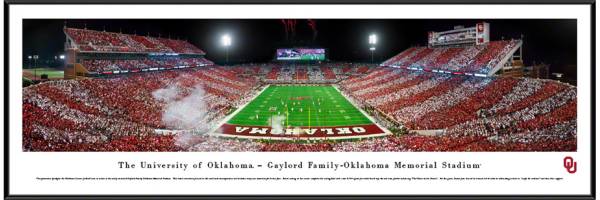 Blakeway Panoramas Oklahoma Sooners Standard Frame