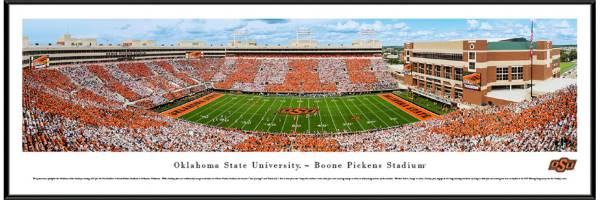 Blakeway Panoramas Oklahoma State Cowboys Standard Frame