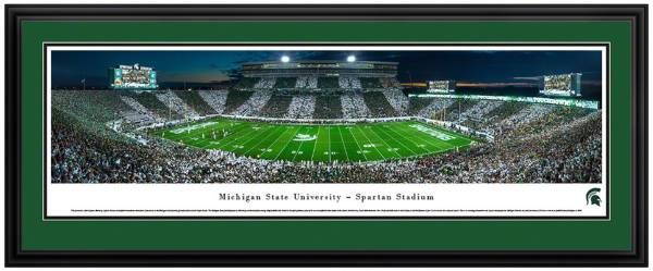 Blakeway Panoramas Michigan State Spartans Double Mat Deluxe Frame product image