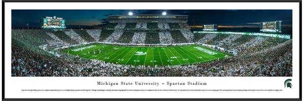 Blakeway Panoramas Michigan State Spartans Standard Frame