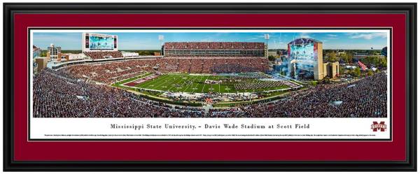 Blakeway Panoramas Mississippi State Bulldogs Double Mat Deluxe Frame