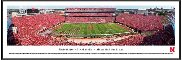 Blakeway Panoramas Nebraska Cornhuskers Standard Frame