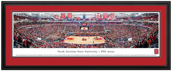 Blakeway Panoramas NC State Wolfpack Double Mat Deluxe Frame