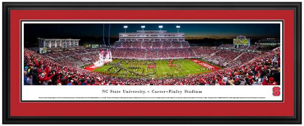 Blakeway Panoramas NC State Wolfpack Double Mat Deluxe Frame