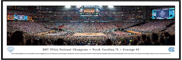 Blakeway Panoramas North Carolina Tar Heels Standard Frame