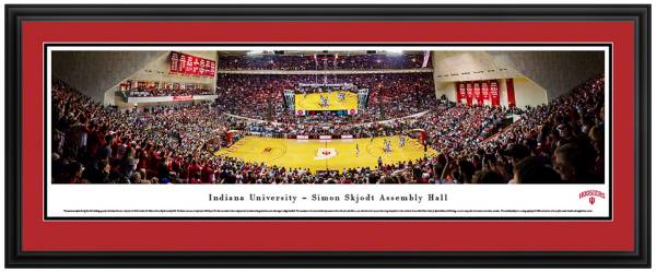 Blakeway Panoramas Indiana Hoosiers Double Mat Deluxe Frame