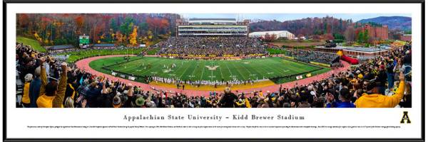 Blakeway Panoramas Appalachian State Mountaineers Standard Frame