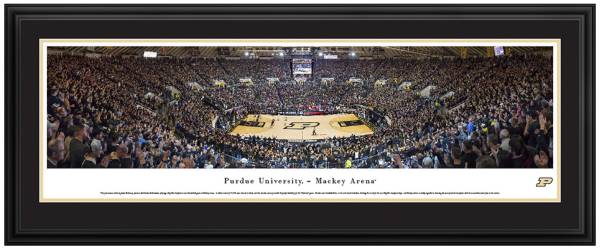 Blakeway Panoramas Purdue Boilermakers Double Mat Deluxe Frame