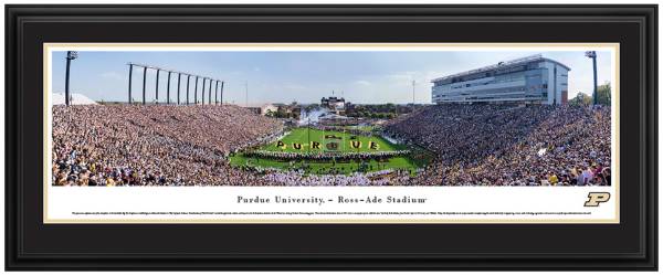 Blakeway Panoramas Purdue Boilermakers Double Mat Deluxe Frame